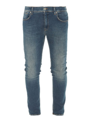 DONDUP: skinny jeans - Skinny five pockets denim jeans
