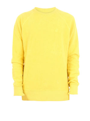 DONDUP: Sweatshirts & Sweaters - Logo embroidery sweatshirt