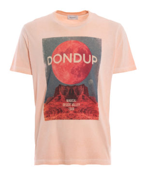 DONDUP: Camisetas - Camiseta - Rosado