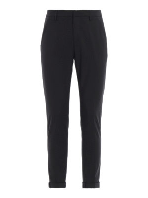 DONDUP: Pantaloni sartoriali - Pantaloni Gaubert in misto lana