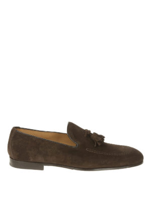 Doucal's: Loafers & Slippers - Suede tasselled loafers