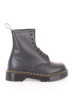 DR. MARTENS: ankle boots - 1460 Bex Smooth leather combat boots