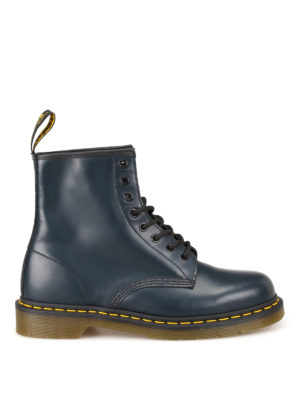 DR. MARTENS: tronchetti - Stivaletti stringati 1460.Smooth blu