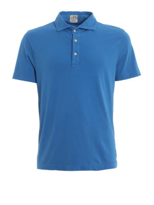 DRUMOHR: polo - Polo bluette in jersey a manica corta