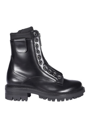 DSQUARED2: ankle boots - Aviator Squad ankle boots