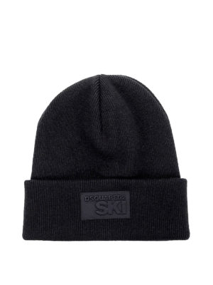 DSQUARED2: beanies - Tech Ski wool beanie