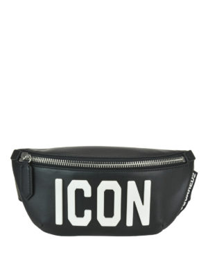 DSQUARED2: marsupi - Marsupio Icon in pelle