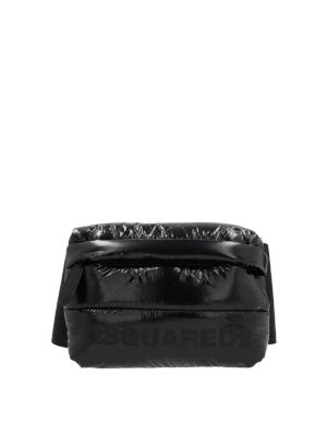 DSQUARED2: belt bags - Mountain Ski quilted polished belt bag