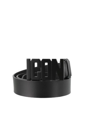 DSQUARED2: cinture - Cintura in pelle Icon