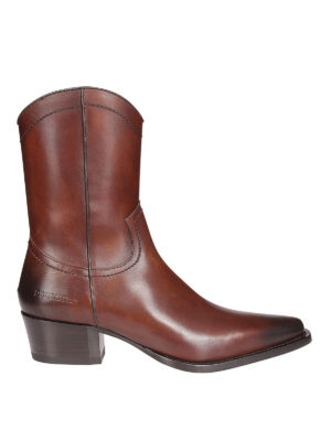 DSQUARED2: stivali - Stivali Hippie Cowboy Arizona in pelle
