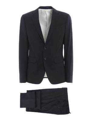 DSQUARED2: completi casual - Abito in lana jacquard Manchester