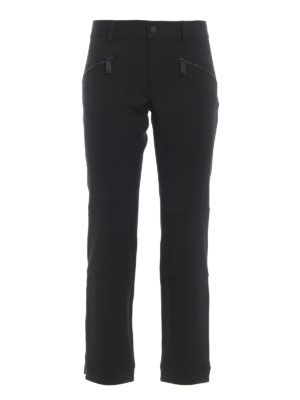 DSQUARED2: pantaloni casual - Pantaloni Biker in misto lana
