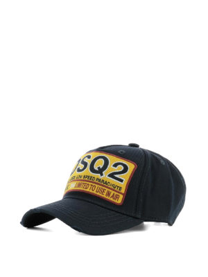 DSQUARED2: cappelli - Cappello da baseball DSQ2 blu