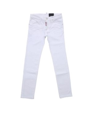 DSQUARED2: jeans - White Skater jeans