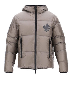 DSQUARED2: giacche imbottite - Piumino con logo sul petto e sulla manica