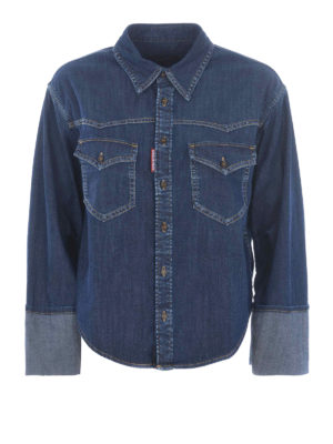 DSQUARED2: shirts - Denim shirt