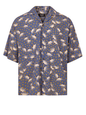 DSQUARED2: shirts - Printed short sleeve shirt