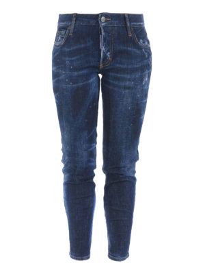 DSQUARED2: Skinny Jeans - Skinny Jeans - Jeansblau