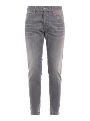 DSQUARED2: Jeans pitillos - Vaqueros Pitillos - Skinny Dan