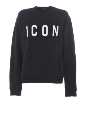 DSQUARED2: Sweatshirts und Pullover - Sweatshirt - Schwarz