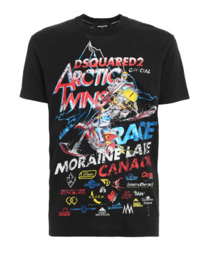 DSQUARED2: t-shirts - Arctic Twins T-shirt