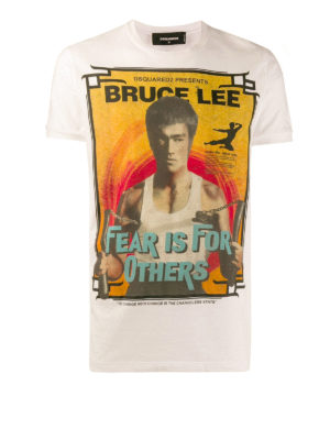 DSQUARED2: t-shirts - Bruce Lee T-shirt