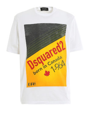DSQUARED2: t-shirts - Dsquared2 Born in Canada 1-964 T-shirt