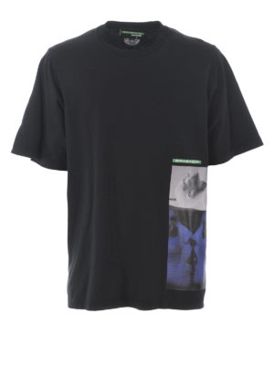 DSQUARED2: t-shirts - Mert & Marcus 1994 black over T-shirt