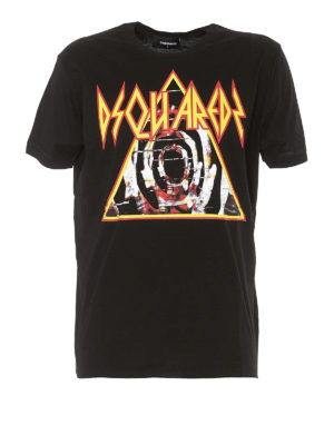 DSQUARED2: t-shirts - Rock logo T-shirt