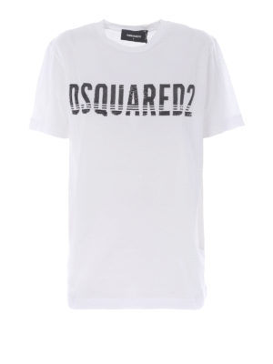 DSQUARED2: T-shirts - T-Shirt - Weiß