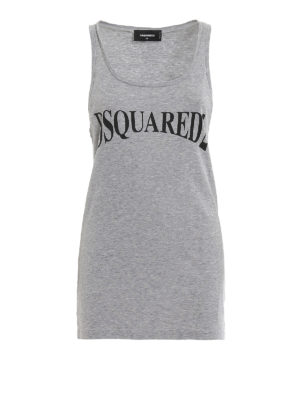 DSQUARED2: Tops und Tank Tops - Top - Grau