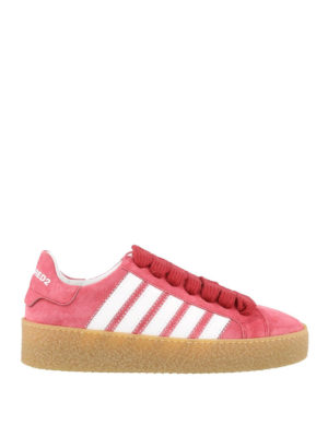 DSQUARED2: sneakers - Sneaker Bronx Hip Hop Rapper's Delight rosa