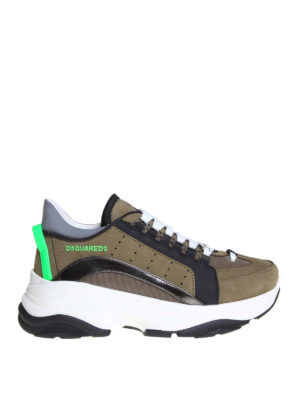 DSQUARED2: sneakers - Sneaker Bumpy 551 in nabuk