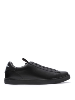 DSQUARED2: trainers - Evolution Tape leather sneakers
