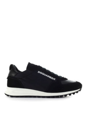 DSQUARED2: sneakers - Sneaker New Runner Hiking nere
