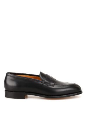 EDWARD GREEN: Mocassini e slippers - Mocassini Piccadilly in pelle di vitello nera