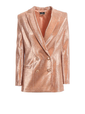 ELISABETTA FRANCHI: Blazer - Blazer - Rosado