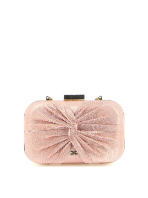 ELISABETTA FRANCHI: Bolso clutch - Bolso Clutch - Rosado