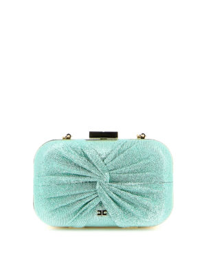 ELISABETTA FRANCHI: Bolso clutch - Bolso Clutch - Azul Claro