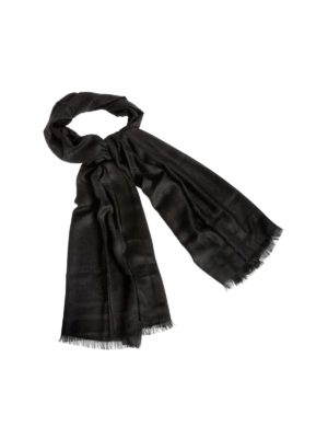ELISABETTA FRANCHI: Bufandas y pañuelos - Bufanda - Negro