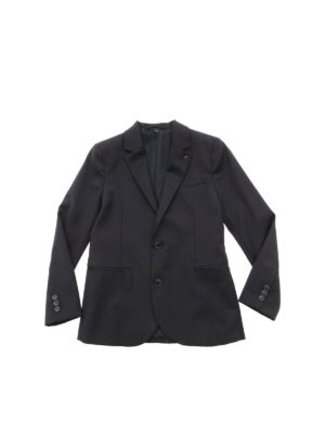 EMPORIO ARMANI: blazers - Blue two button jacket