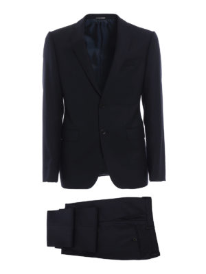 EMPORIO ARMANI: completi casual - Abito a quadretti blu scuro