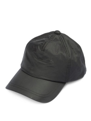 EMPORIO ARMANI: cappelli - Cappellino in nylon con stampa logo