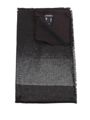 EMPORIO ARMANI: Bufandas y pañuelos - Bufanda - Negro