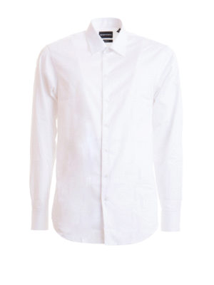 EMPORIO ARMANI: shirts - Classic cotton shirt
