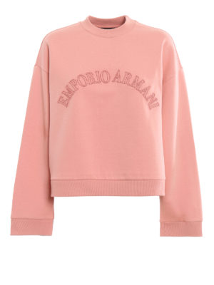 EMPORIO ARMANI: Felpe e maglie - Felpa in cotone  con logo