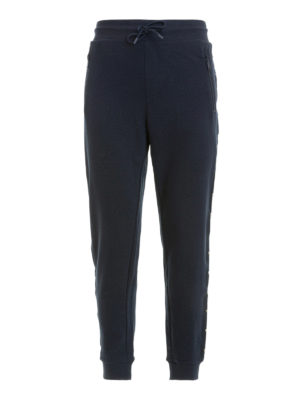 EMPORIO ARMANI: pantaloni sport - Pantaloni jogging con stampe logo laterali