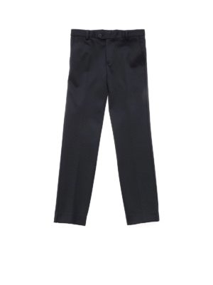 EMPORIO ARMANI: trousers - Blue fabric trousers