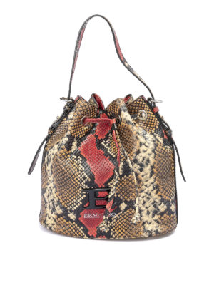 ERMANNO SCERVINO: Bucket-bags - Bucket-Bag - Animal
