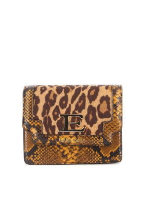ERMANNO SCERVINO: cross body bags - Fulvia Leo print cross body bag